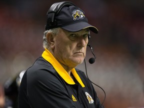 There's speculation Hamilton Tiger-Cats' head coach June Jones could step down after this season, win or lose. (Darryl Dyck/The Canadian Press)