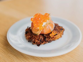 Schmaltz latkes from The Last Schmaltz by Anthony Rose and Chris Johns.