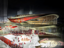 Artist’s rendering of the 18,000-seat arena that would be a new home for the Ottawa Senators, and the showpiece of the RendezVous LeBreton development.