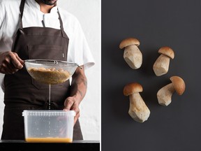 Lacto Cep Mushrooms from The Noma Guide to Fermentation by René Redzepi and David Zilber.