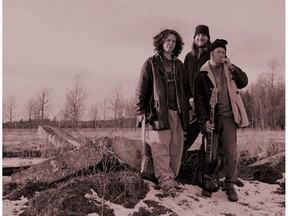 The Ottawa band nero. L to R: Dave Lauzon, Jay McConnery, Chris Buote.