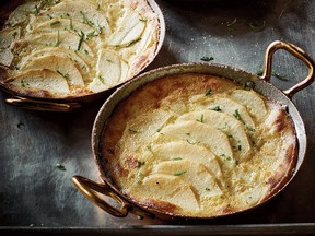 Daniel Rose's pear clafouti from Cook Like a Pro: Recipes & Tips for Home Cooks by Ina Garten.