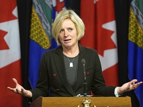 Alberta Premier Rachel Notley.