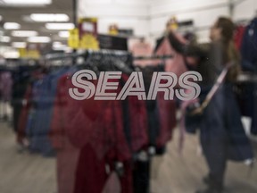 Black Friday shopping at one of the remaining Sears stores at the Newport Centre Mall in Jersey City, New Jersey.