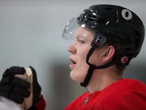 Ottawa Senators rookie Brady Tkachuk