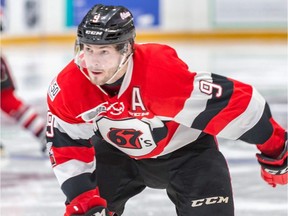 Ottawa 67's forward Austen Keating