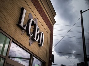 LCBO store on Wellington Street West.