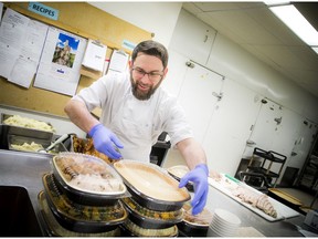 Chef Simon Wiseman has been part of a food revolution at CHEO, where they sold a number of Christmas dinners this year.