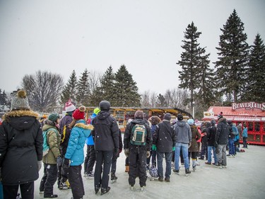 The National Capital Commission launched the Rideau Canal Skateway's 49th season by opening a 2.7-kilometre section Sunday, Dec. 30, 2018. Skating on the canal and BeaverTails always go hand in hand.