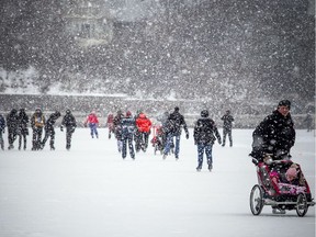The National Capital Commission launched the Rideau Canal Skateway's 49th season by opening a 2.7-kilometre section Sunday, Dec. 30, 2018.
