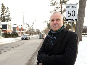 Tobi Nussbaum, like other city councillors, is grappling with the problem of speeding on residential streets.