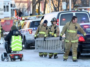 Fire at 251 Donald St. in Ottawa, December 12, 2018.    Photo by Jean Levac/Postmedia News  130609