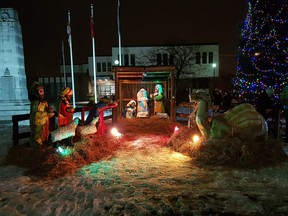 Nativity Scene at Renfrew Presbyterian Church.