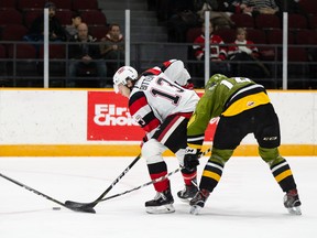 A 6-3 victory for Ottawa 67's against North Bay Battalion on Sunday.