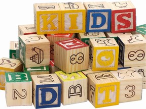 Local Input~ 23533015     // **FOR NATIONAL POST USE ONLY - NO POSTMEDIA**  
UNDATED --  toys blocks alphabet learning children kiddie 
CREDIT: GETTY IMAGES/THINKSTOCK 
(FOR NATIONAL POST USE ONLY)/pws