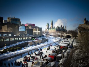 The 40th edition of Winterlude was held Feb. 2-19, and people were out enjoying the sunshine, ice sculptures and beaver tails on the first weekend of the festival.