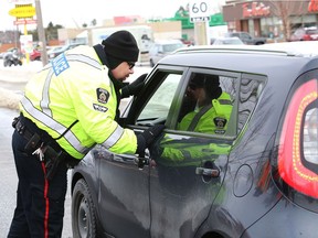 A R.I.D.E. (Reduce Impaired Driving Everywhere) campaign gets underway in one Ontario city. Police now  have wider powers under which to demand a breath test.
