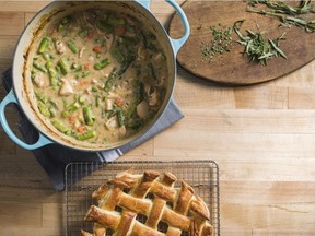 Chicken Pot Pie. This recipe appears in the book "Cook It In Your Dutch Oven."