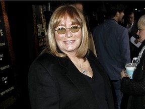 In this Dec. 5, 2011 file photo, Penny Marshall arrives at the premiere of "New Year's Eve" in Los Angeles. Marshall died of complications from diabetes on Monday, Dec. 17, 2018, at her Hollywood Hills home. She was 75.