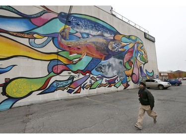 Ottawa Murals. 261 Montreal Road, Ottawa.   Tony Caldwell