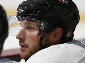 Bobby Ryan, who suffered a concussion last Thursday, was scheduled to have a baseline test Wednesday in Ottawa.