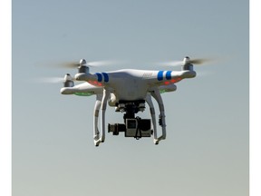 Drones like this DJI Phantom are expected to be popular Christmas gifts again this year.