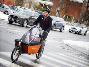 NDP MPP Joel Harden with his bicycle near Bank Street  Sunnyside, earlier this month.