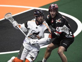 Callum Crawford of Stittsville is a high-scoring forward for the New England Black Wolves can’t wait to get the NLL season started.  Supplied photo