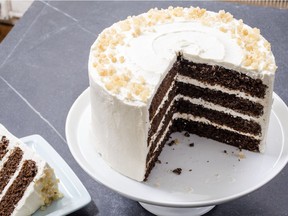 This undated photo provided by America's Test Kitchen in November 2018 shows Gingerbread Layer Cake in Brookline, Mass. (Carl Tremblay/America's Test Kitchen via AP) ORG XMIT: NYTK203 ORG XMIT: POS1812030944483509