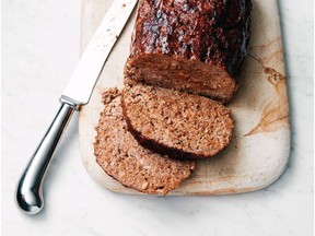 Claire Tansey's Herb and Garlic Meatloaf, from Uncomplicated, is a versatile “classic comfort food” that can be refrigerated up to 12 hours in advance of baking or frozen for up to a month, then thawed and baked.