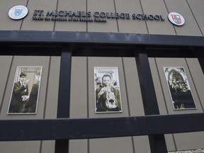 St. Michael's College School is shown in Toronto on Thursday, November 15, 2018.