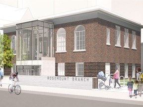 The Ottawa Public Library Board agreed Tuesday, Dec. 11, 2018, to add $400,000 to the existing Rosemount branch's $2-million renovation budget so that the sunny, transparent room and other improvements could be added to the current plan.
