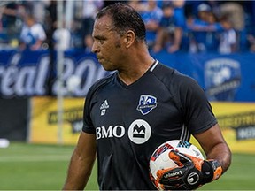 Youssef Dahha is seen while he was with the Montreal Impact.