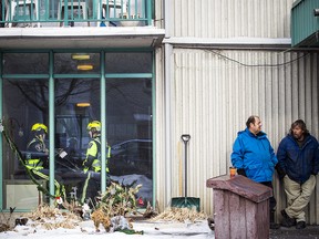 Emergency services were on the scene of an apartment building fire at 2651 Regina Ave Sunday Jan. 6, 2019. 

Ashley Fraser/Postmedia