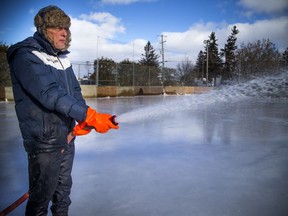 Al Tweddle has been taking care of rinks for the city of Ottawa for 50 years.