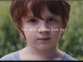 Boys grow into men, the Gillette ad suggests, and the role models they see are important. Gillette/YouTube
