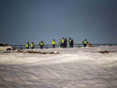 Ottawa police emergency services unit were at the Trail Road Landfill facility, searching for the body of suspected homicide victim Susan Kuplu, Saturday Jan. 26, 2019.