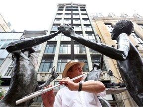 Thomas Brawn, shown here on Sparks Street in the summer, recalls the days when local CBC boosted local classical talent. (Photo by Jean Levac/Postmedia)