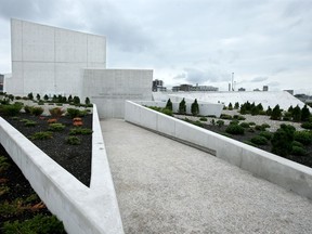 The National Holocaust Monument, inaugurated in Ottawa in 2017, "commemorates the six million Jewish men, women and children murdered during the Holocaust and millions of other victims of Nazi Germany."