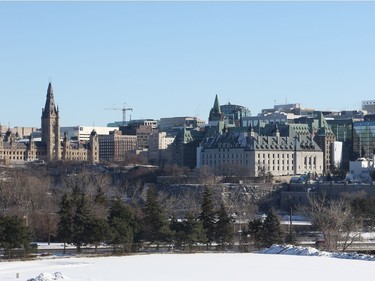 The view of Parliament Hill is one of the key features of Zibi's location.