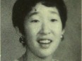Actor Sandra Oh from yearbooks at Sir Robert Borden High School: grade 11.