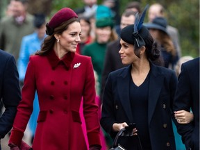 Meghan Duchess of Sussex, Meghan Markle, Catherine Duchess of Cambridge, Catherine Middleton.