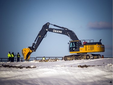 Ottawa police emergency services unit were at the Trail Road Landfill facility, searching for the body of suspected homicide victim Susan Kuplu, Saturday Jan. 26, 2019.