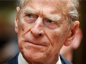 (FILES) In this file photo taken on June 10, 2011. Queen Elizabeth II's 97-year-old husband Prince Philip emerged unscathed after being involved in a road traffic accident near the monarch's Sandringham Estate on January 17, 2019, Buckingham Palace said in a statement.