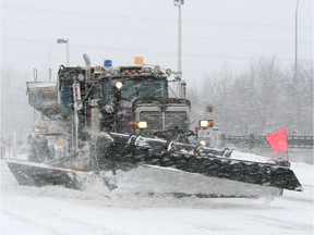 Highway 174 interchanges at Blair and Montreal Roads will briefly close Tuesday night to facilitate snow removal.