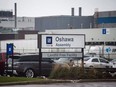 The General Motors car assembly plant in Oshawa, Ontario.
