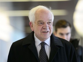 John McCallum arrives to brief members of the Foreign Affairs committee regarding China in Ottawa on Jan. 18. McCallum has resigned as ambassador to China at the request of Prime Minister Justin Trudeau.