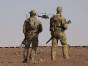 Canadian soldiers at the United Nations base in Gao, Mali on Dec. 22, 2018. Would a professional association or union be helpful for them?