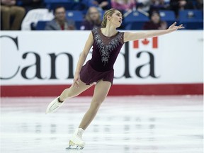 Alaine Chartrand is a two-time Canadian skating champion after winning the title again Saturday at Saint John, N.B. Her first Canadian crown was in 2016.