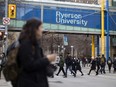A general view of the Ryerson University campus in Toronto. The Ontario Government has announced changes to student tuition programs.